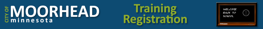City of Moorhead Public Training Registration